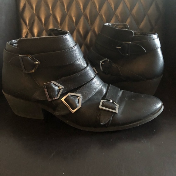 Sam & Libby Shoes - Sam & Libby heeled bootie black Sam & Libby Shoes - Sam & Libby heeled bootie black